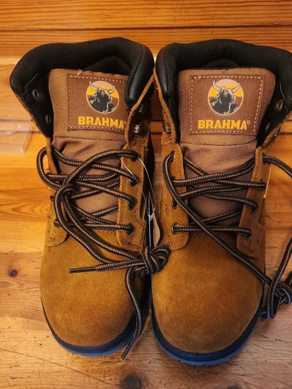 Womens Brahma Steel Work Boots Sz 6